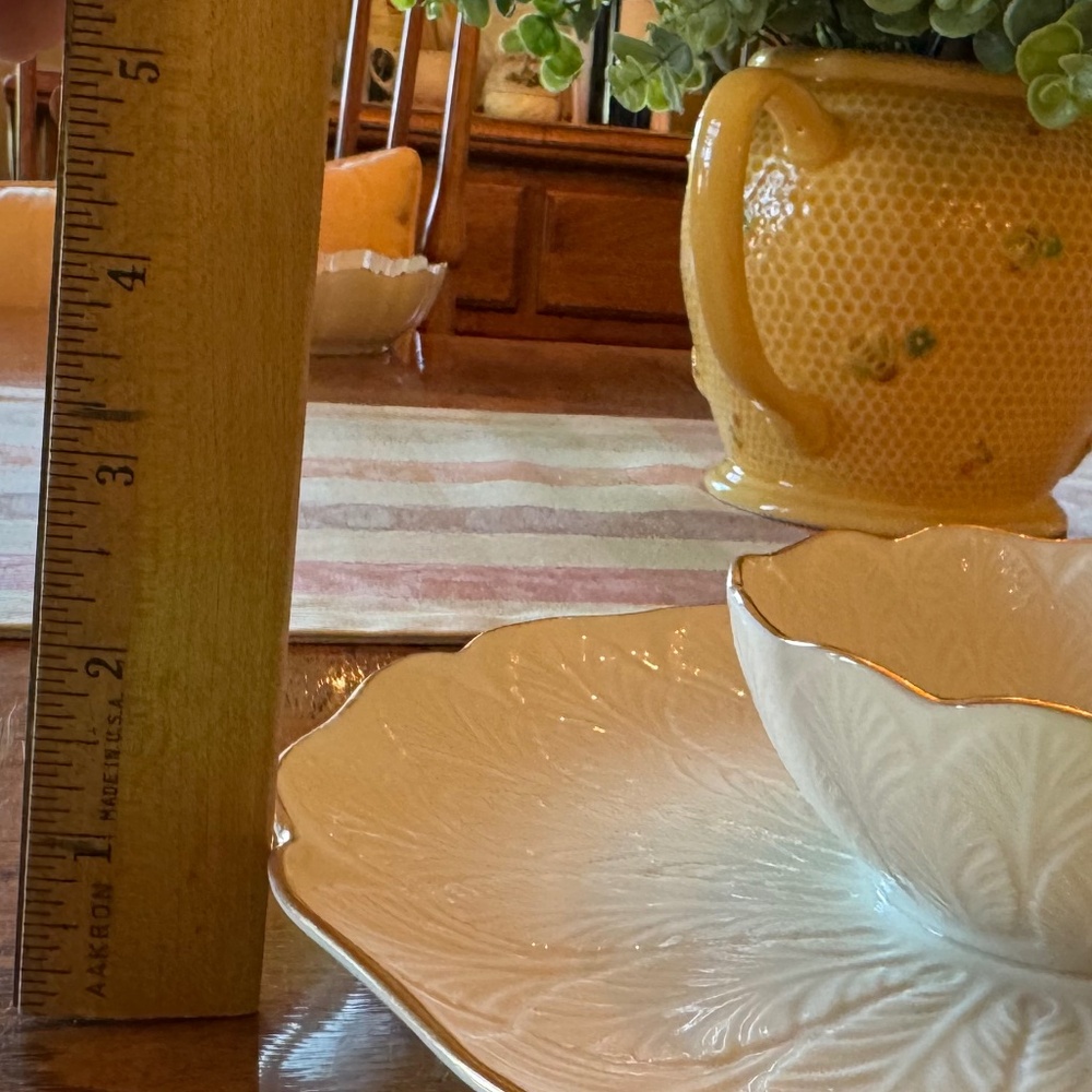 **LOOK!!!! PRICE DROP!! Lenox Greenfield Collection Chip & Dip piece- PRISTINE** - Picture 7 of 9